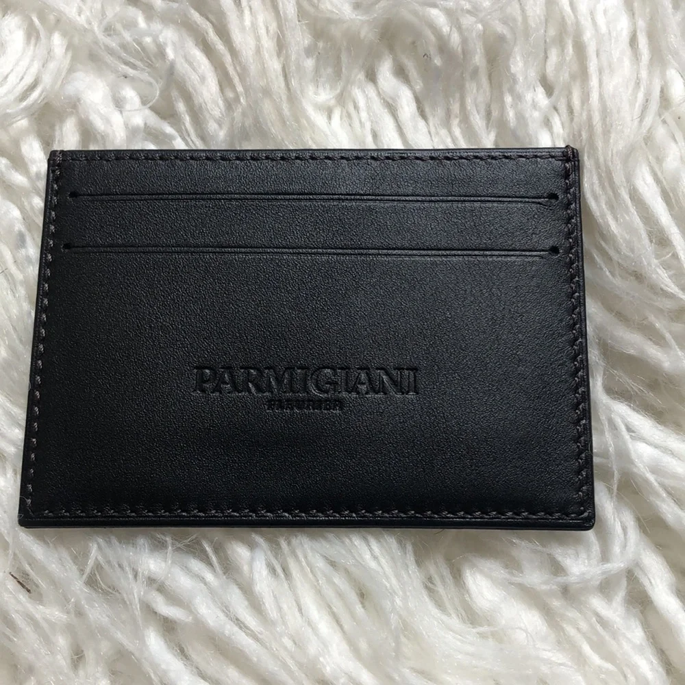 ⭐️🔹 Parmigiani Leather Long Wallet Travel Doc Holder